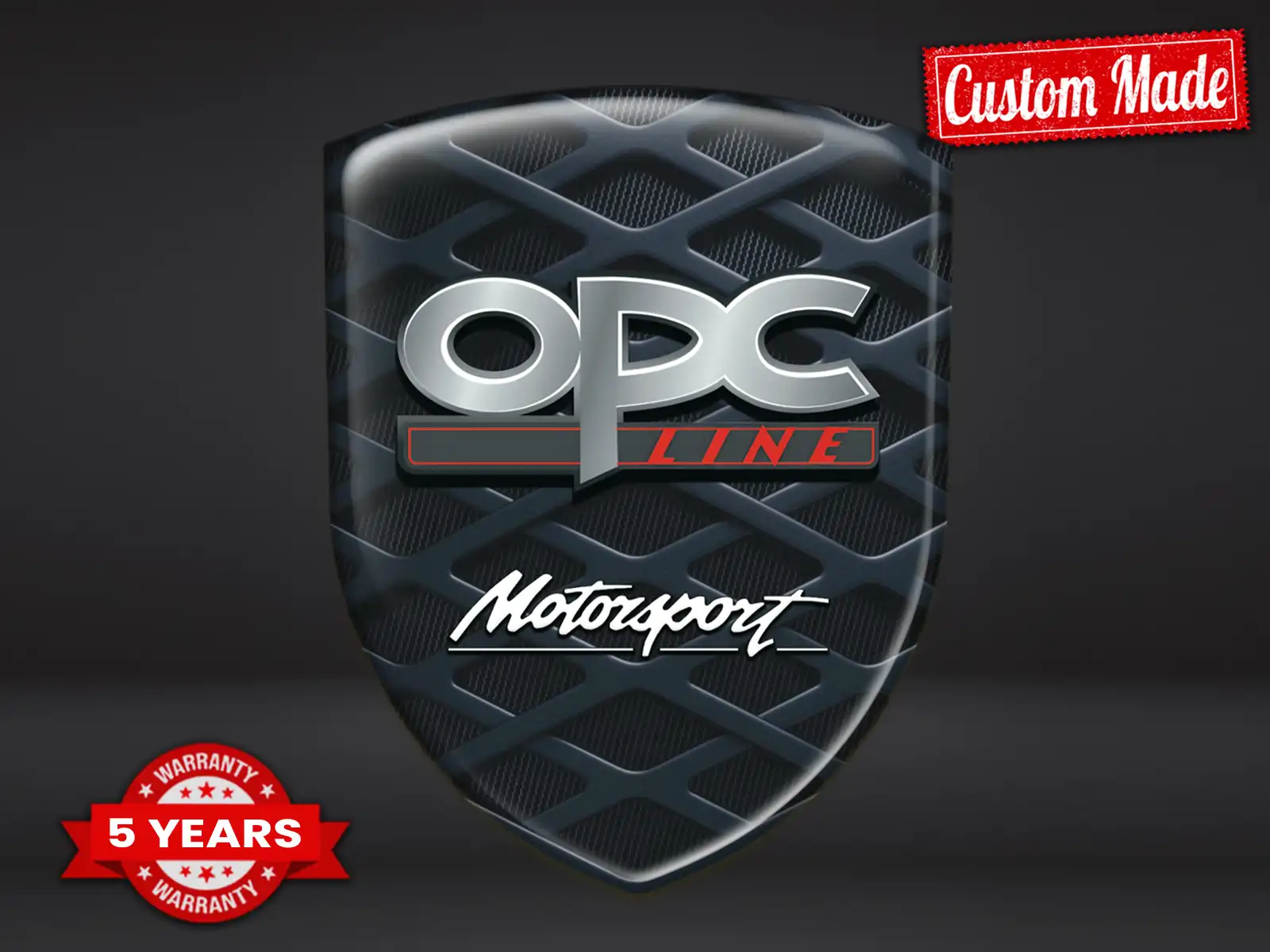 OPC Pegatinas Auto Personalizadas Universal Estrella Estilizada